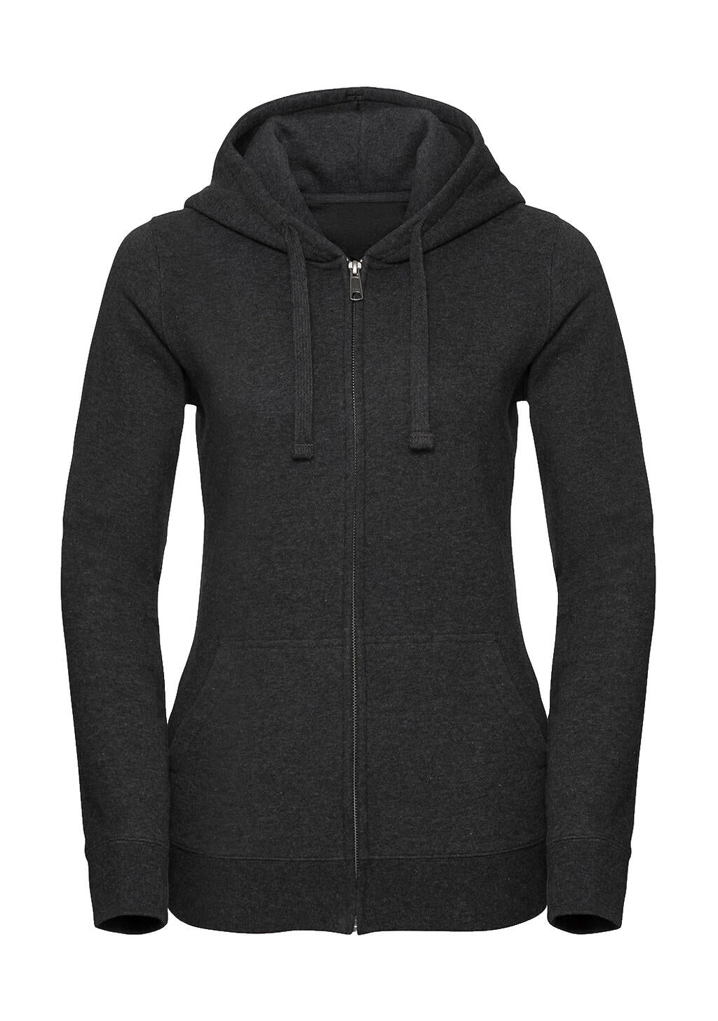 Authentic Melange Zipped Hood