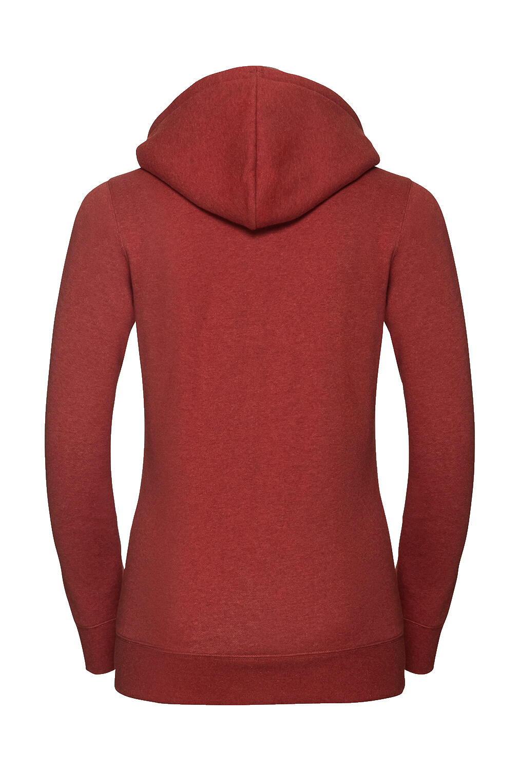 Authentic Melange Zipped Hood