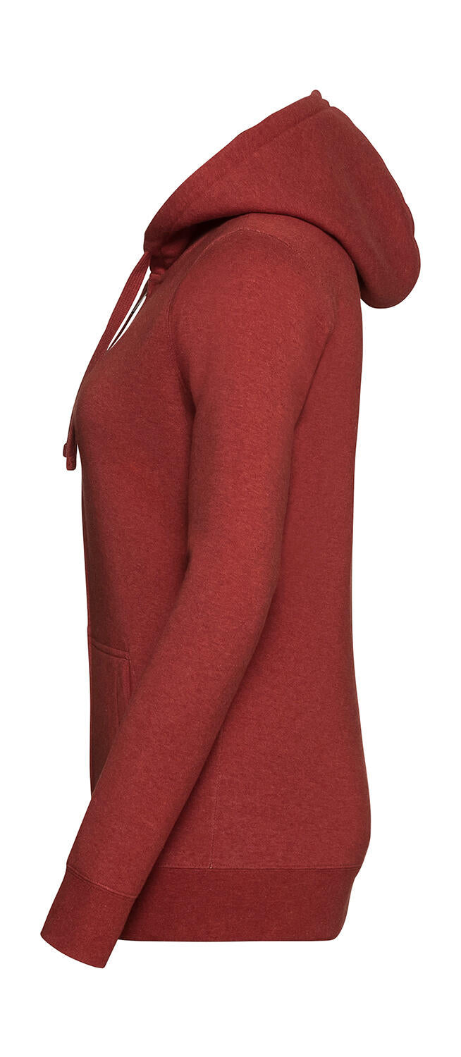 Authentic Melange Zipped Hood