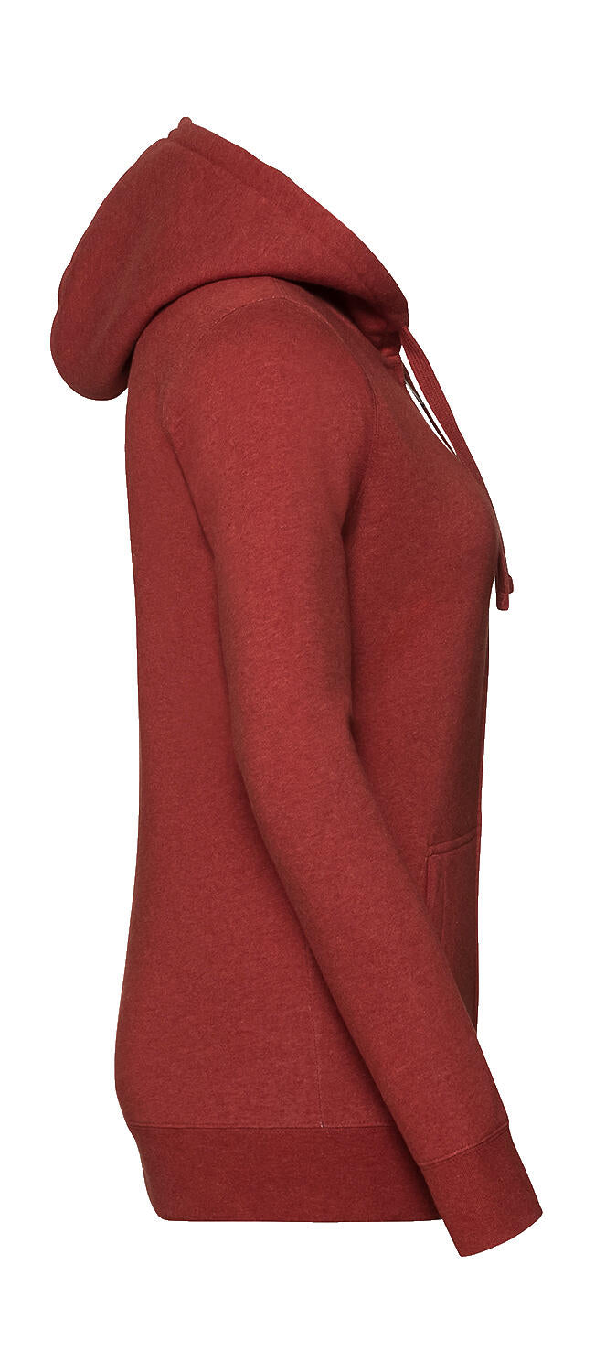 Authentic Melange Zipped Hood