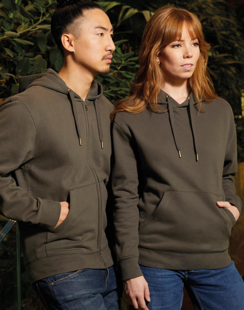 Signature Tagless Hooded Full Zip