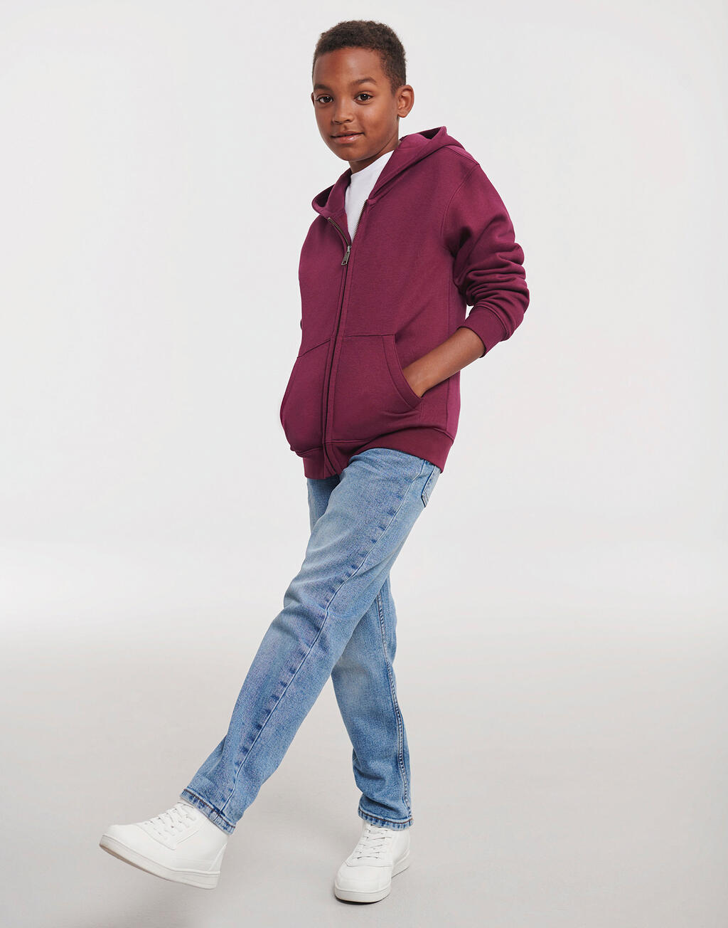 Authentic Zipped Hood Sweat