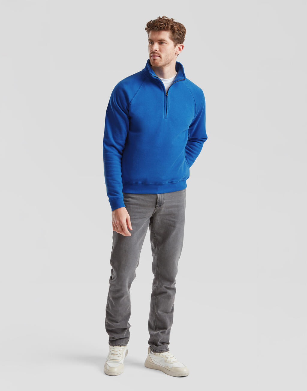 Premium Zip Neck Sweat