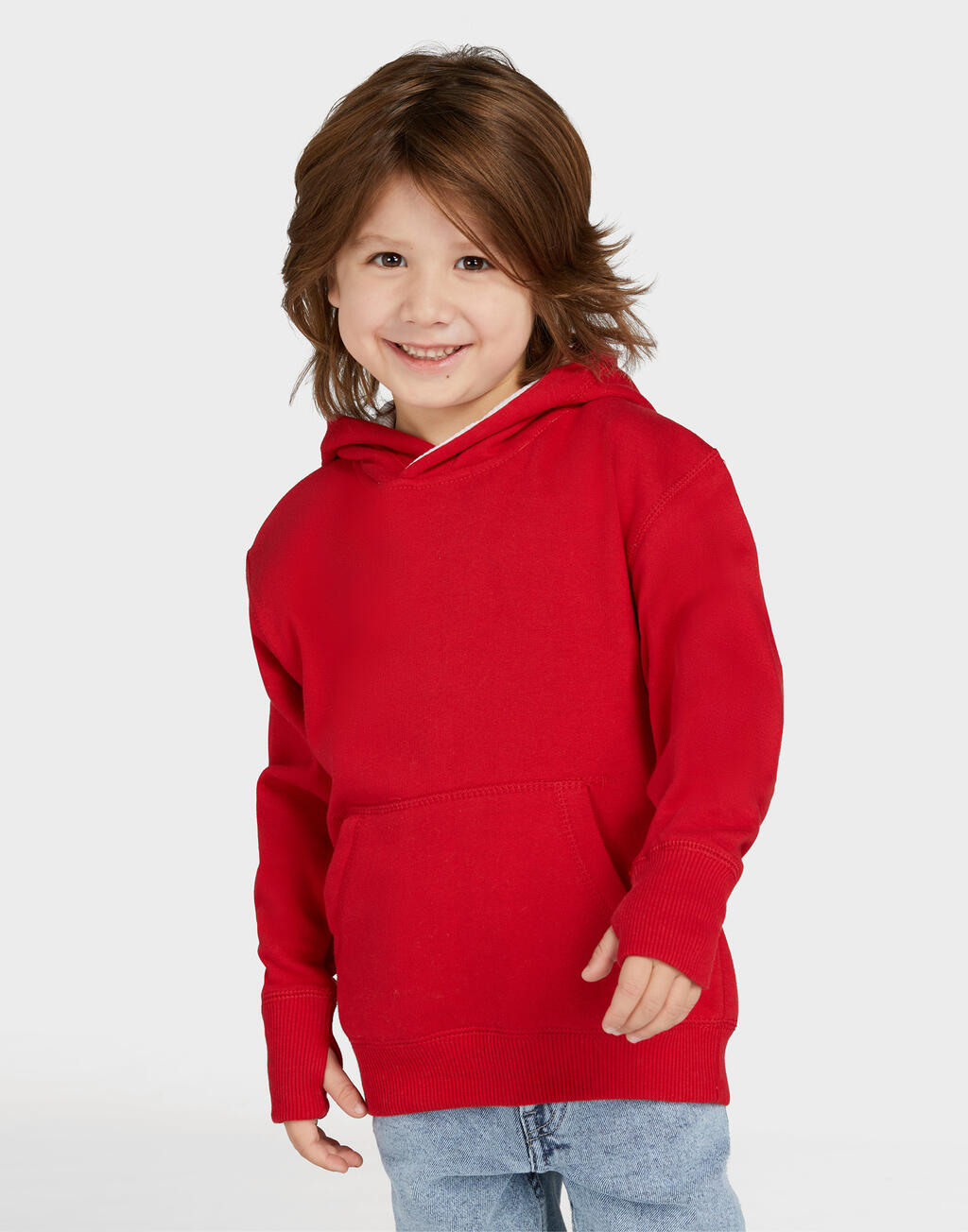 Contrast Hooded Sweatshirt