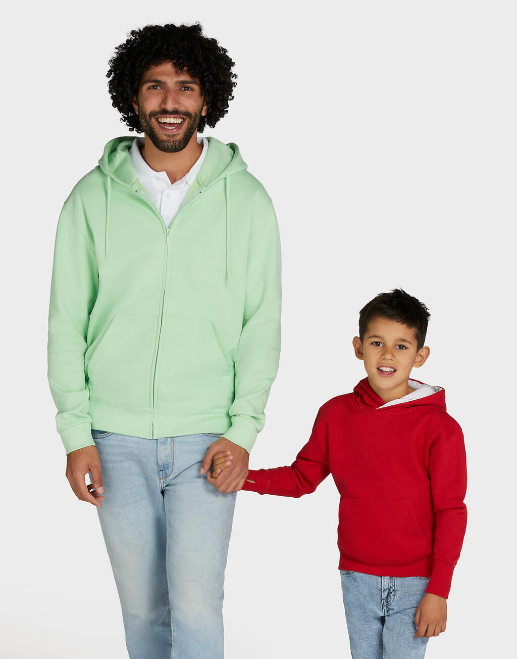Contrast Hooded Sweatshirt