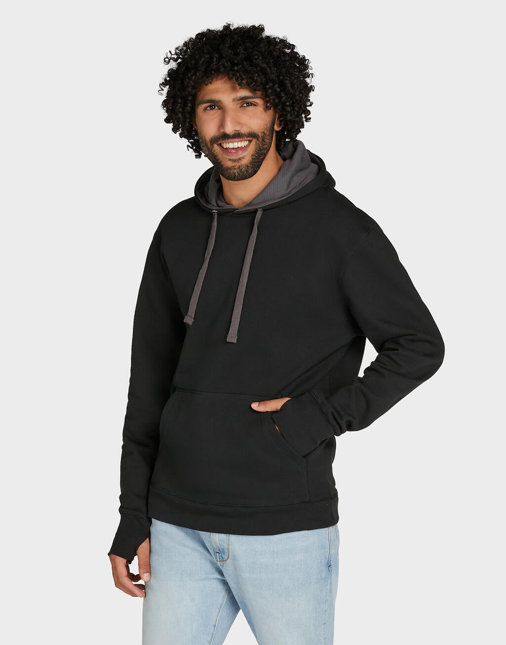 Contrast Hoodie
