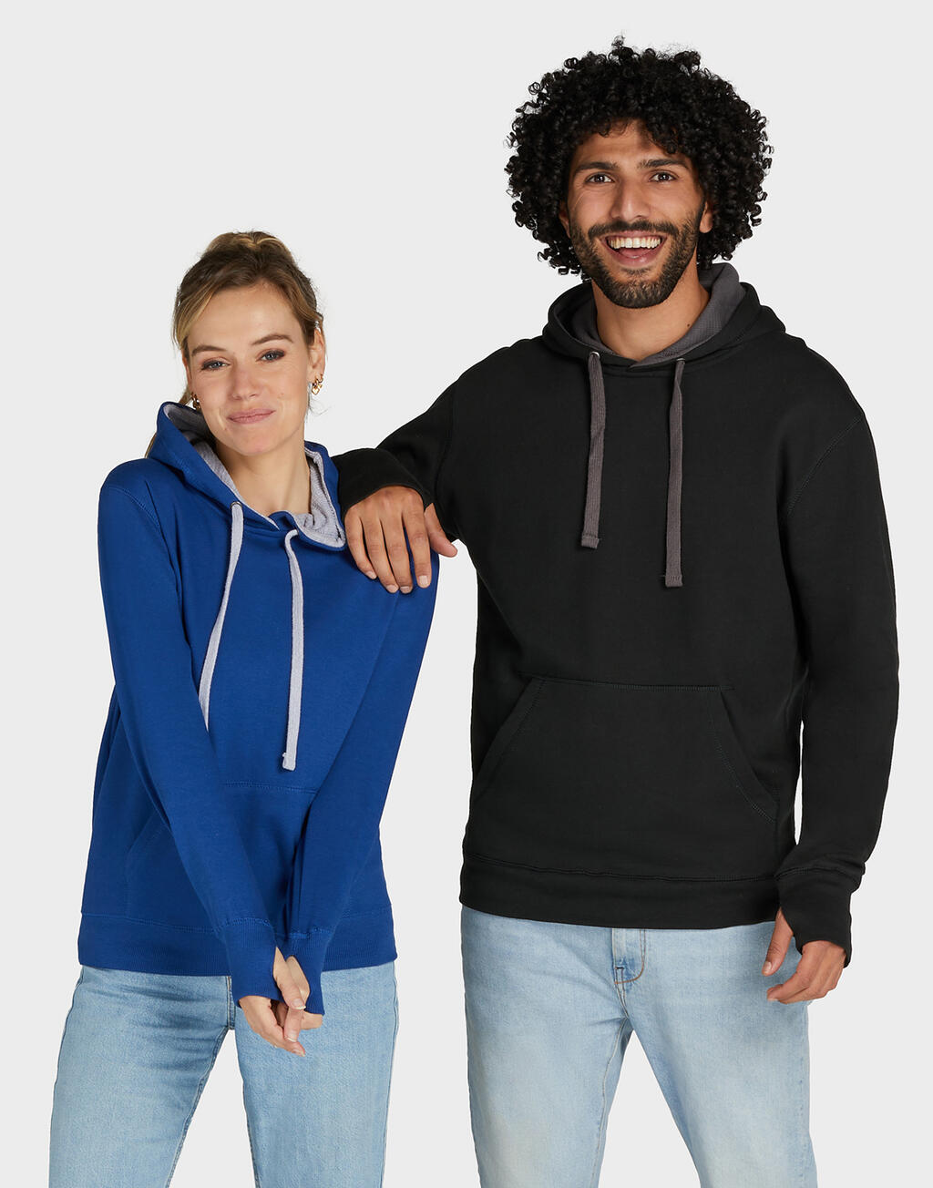 Contrast Hoodie