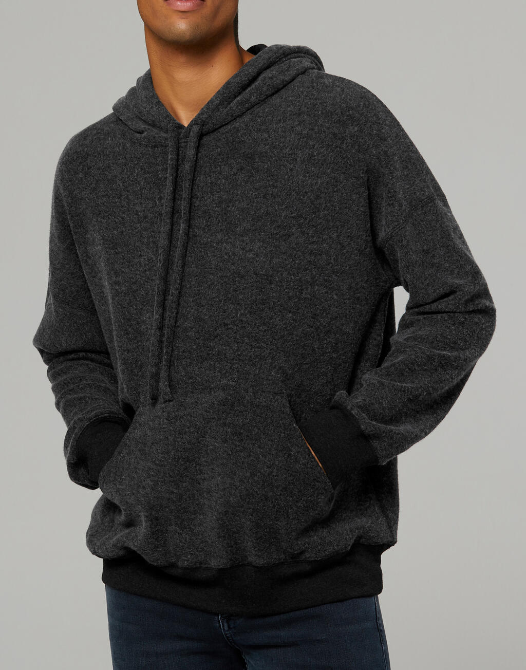 Sueded Fleece Hoodie
