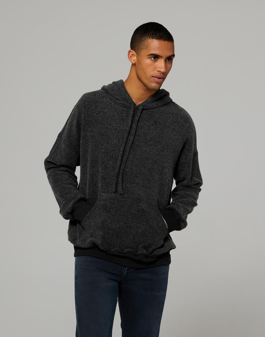 Sueded Fleece Hoodie