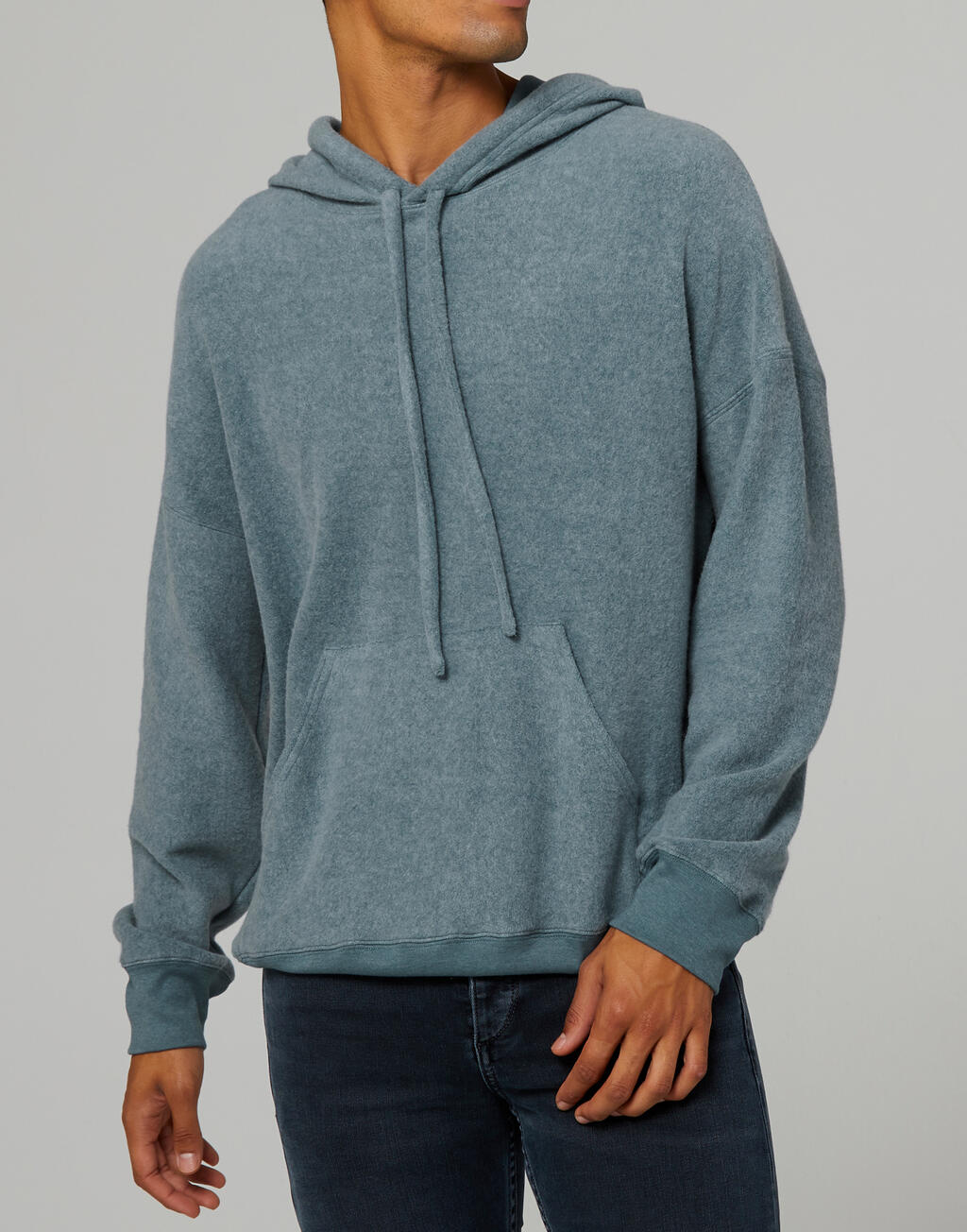 Sueded Fleece Hoodie