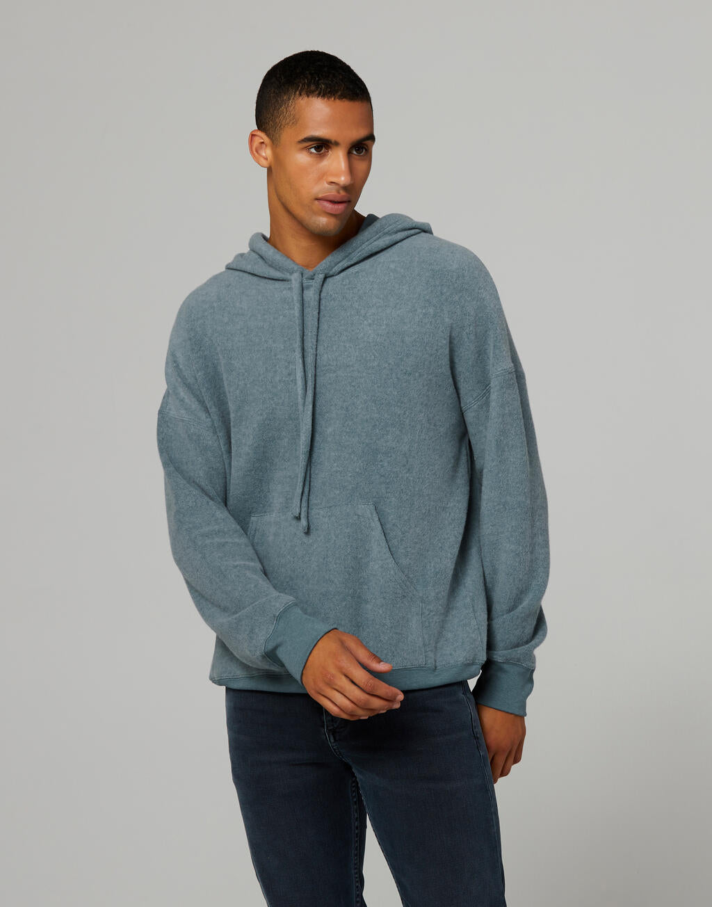 Sueded Fleece Hoodie
