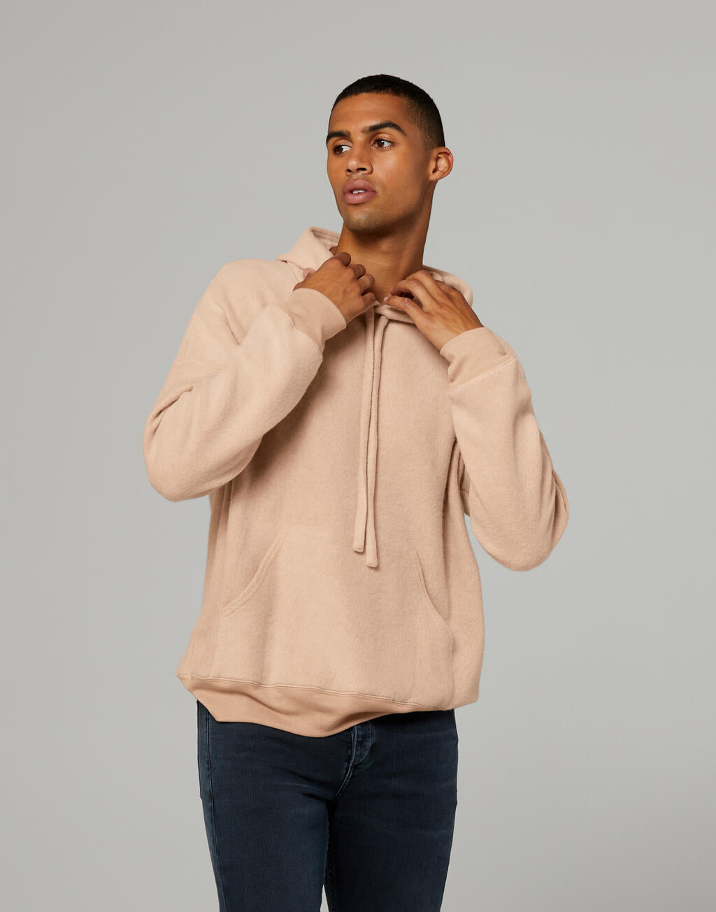Sueded Fleece Hoodie