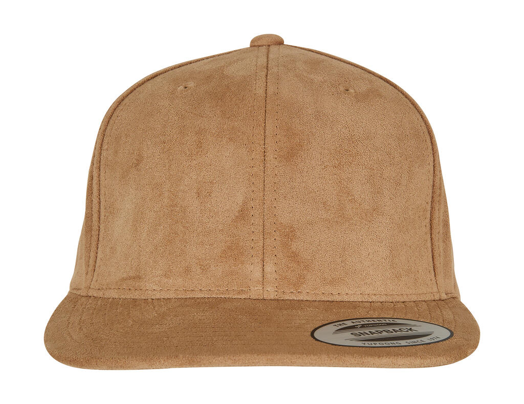 Suede Leather Snapback