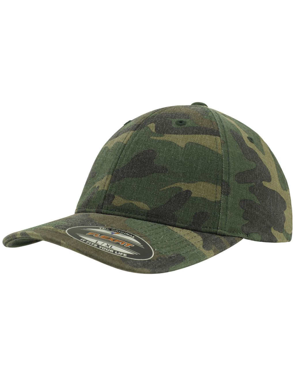 Flexfit Garment Washed Camo