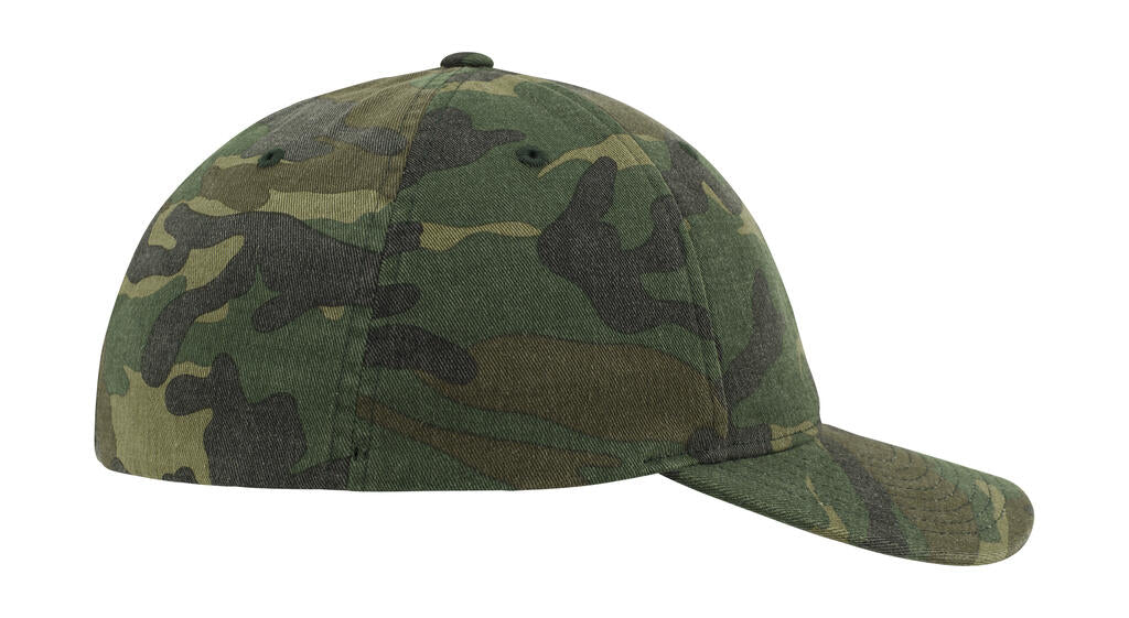 Flexfit Garment Washed Camo