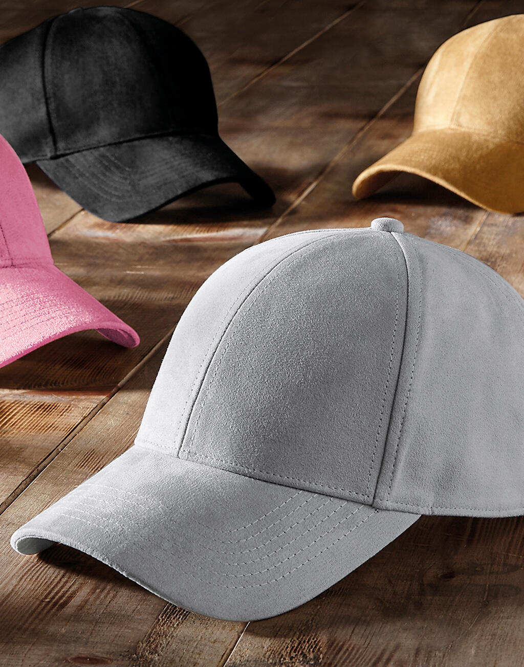 Faux Suede Cap