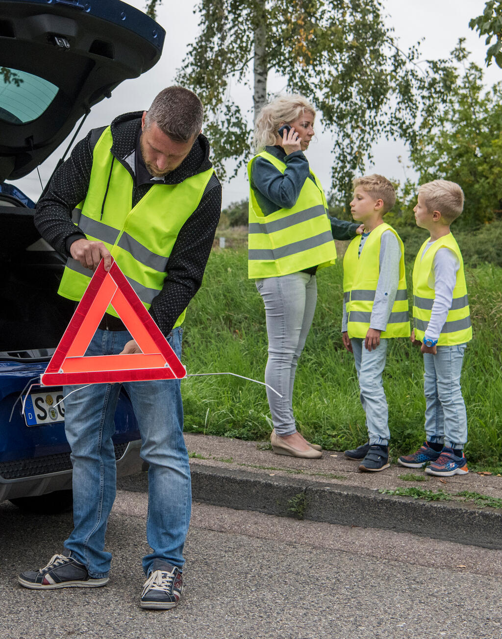 Safety-Vest Family Pack