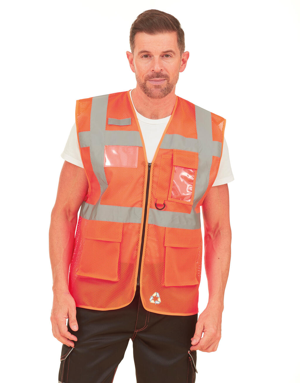 Fluo Open Mesh Executive Waistcoat