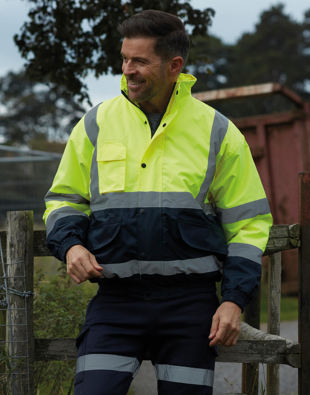 Fluo Bomber Jacket