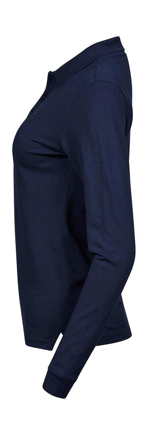 Luxury LS Stretch Polo