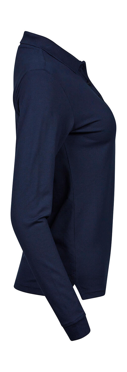 Luxury LS Stretch Polo