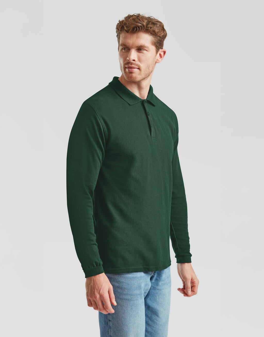 Premium Long Sleeve Polo