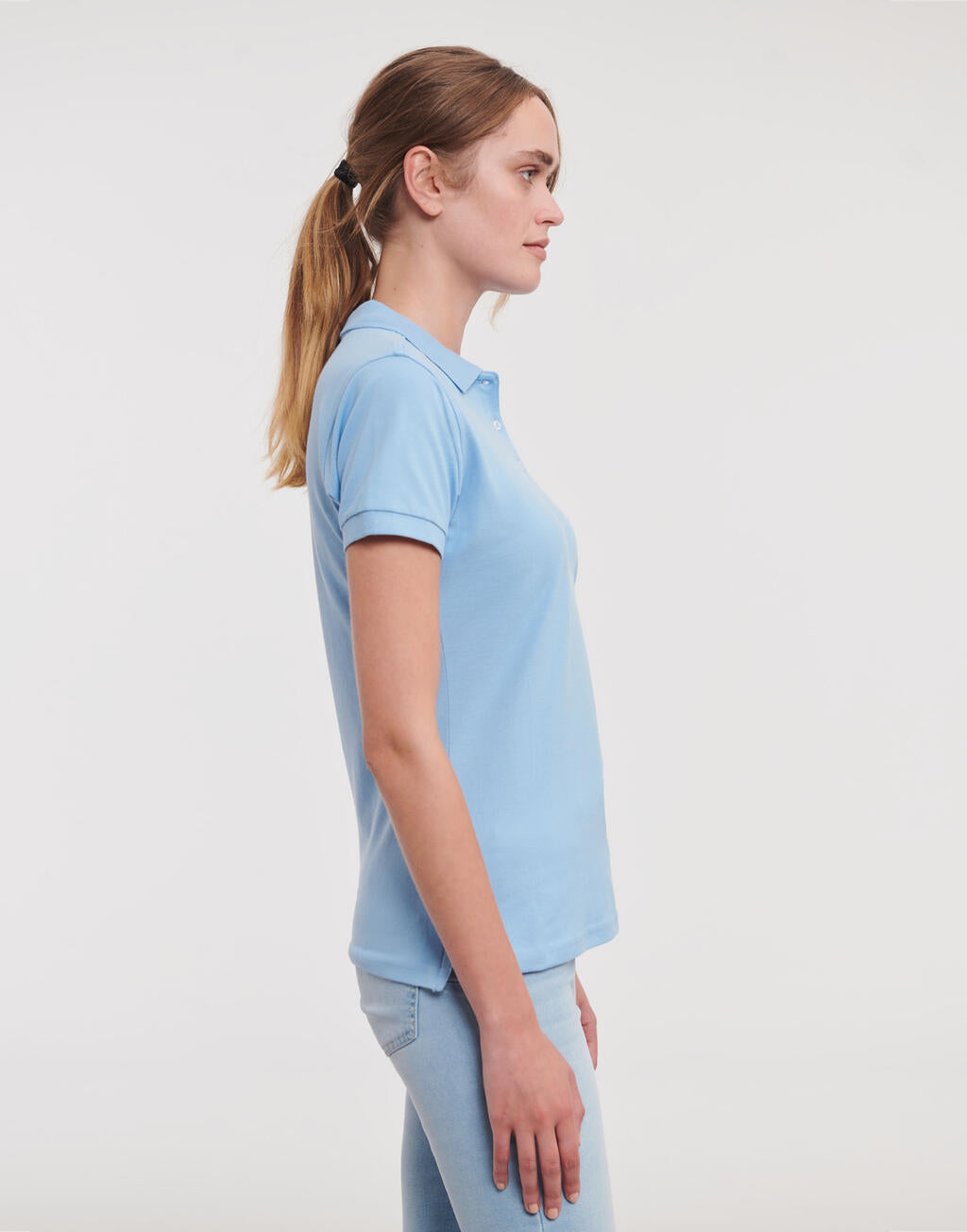 Fitted Stretch Polo