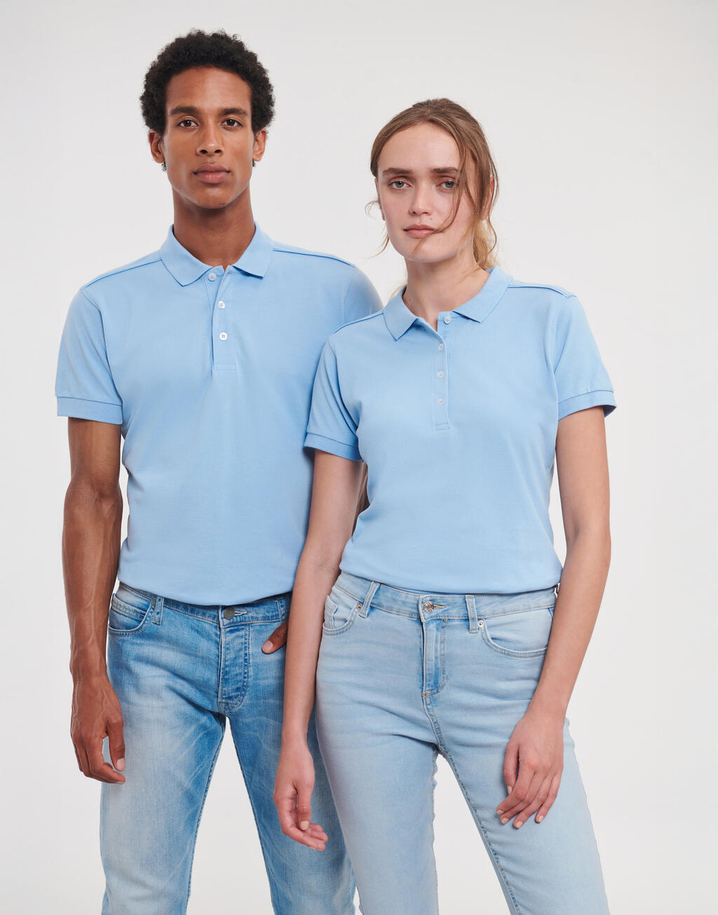 Fitted Stretch Polo
