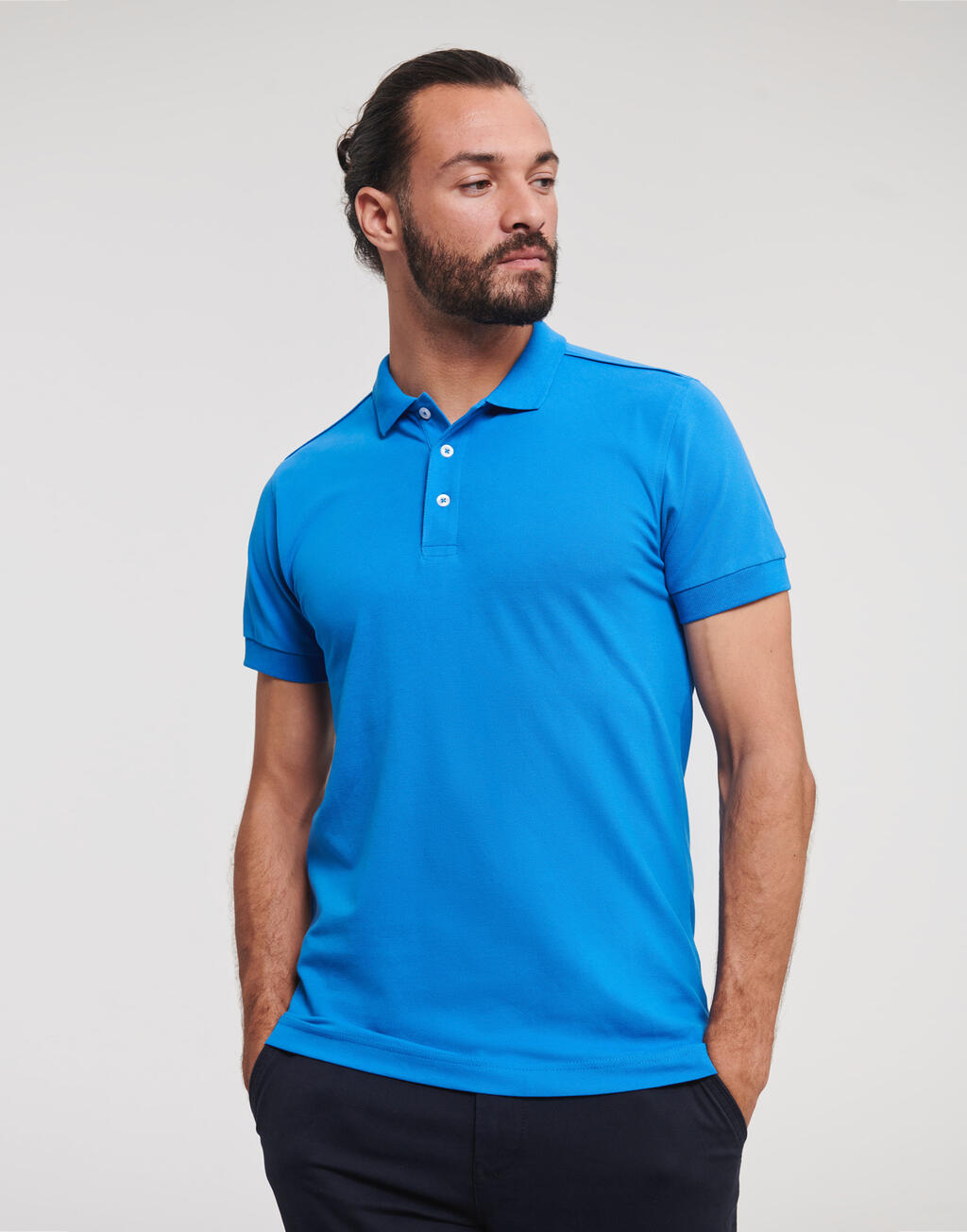 Fitted Stretch Polo
