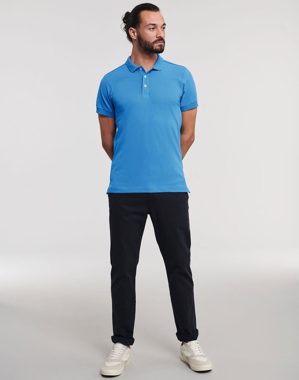 Fitted Stretch Polo