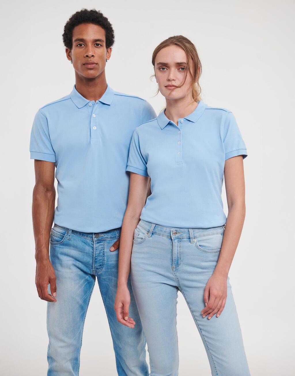 Fitted Stretch Polo