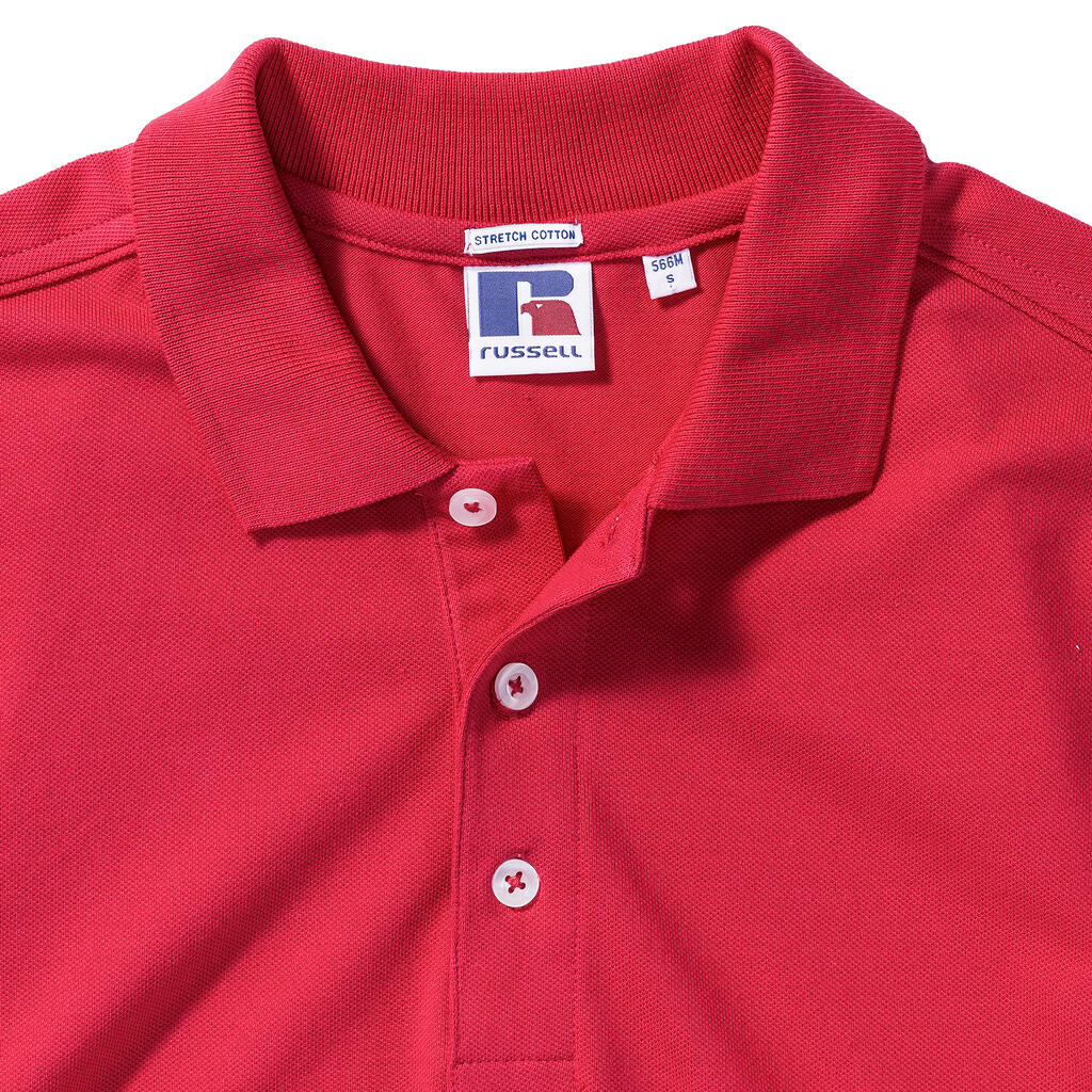 Fitted Stretch Polo