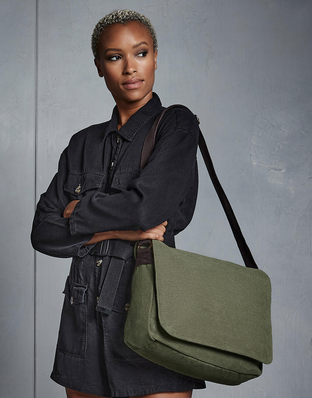 Vintage Canvas Despatch Bag