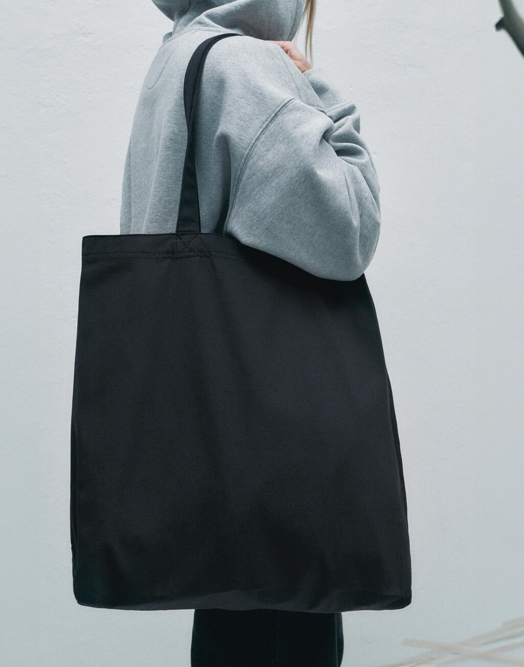 Cotton Canvas Large Tote