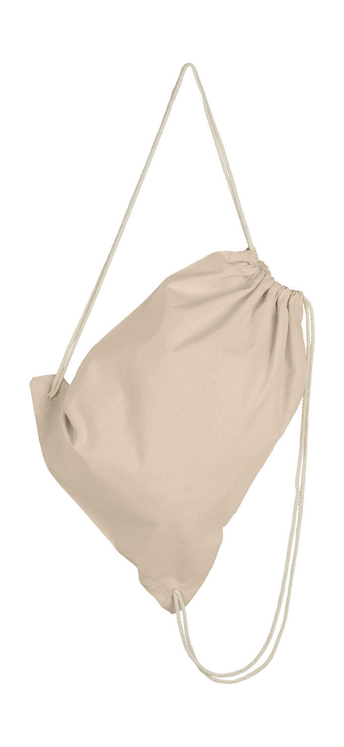 Cotton Drawstring Backpack