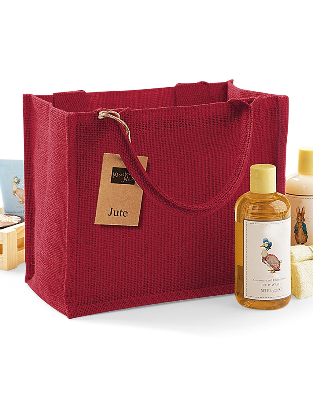 Jute Mini Gift Bag