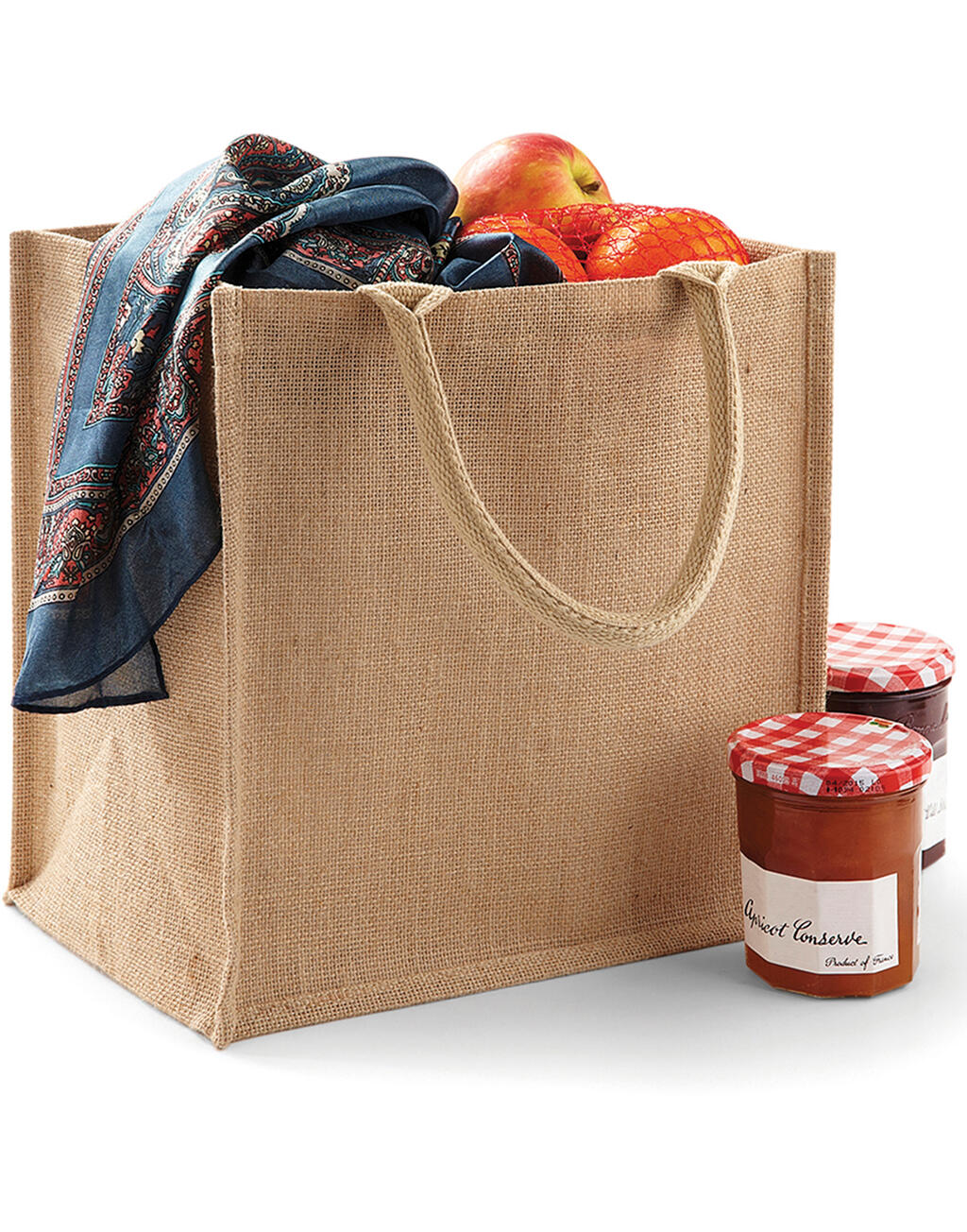 Jute Midi Tote