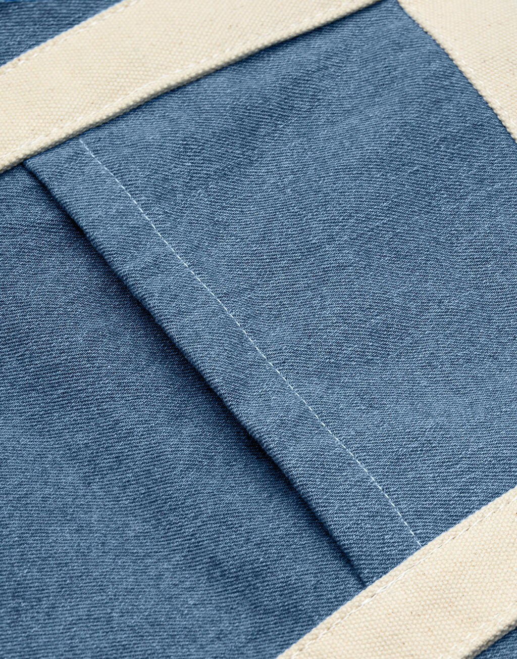 Canvas Denim Shopper