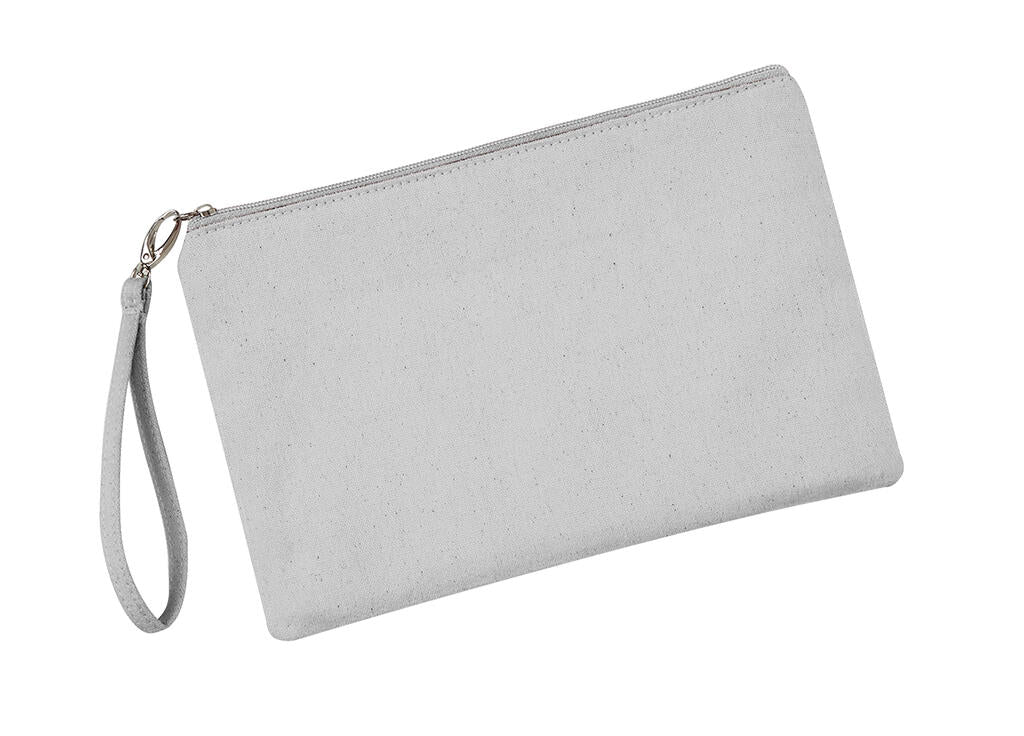 Canvas Wristlet Pouch