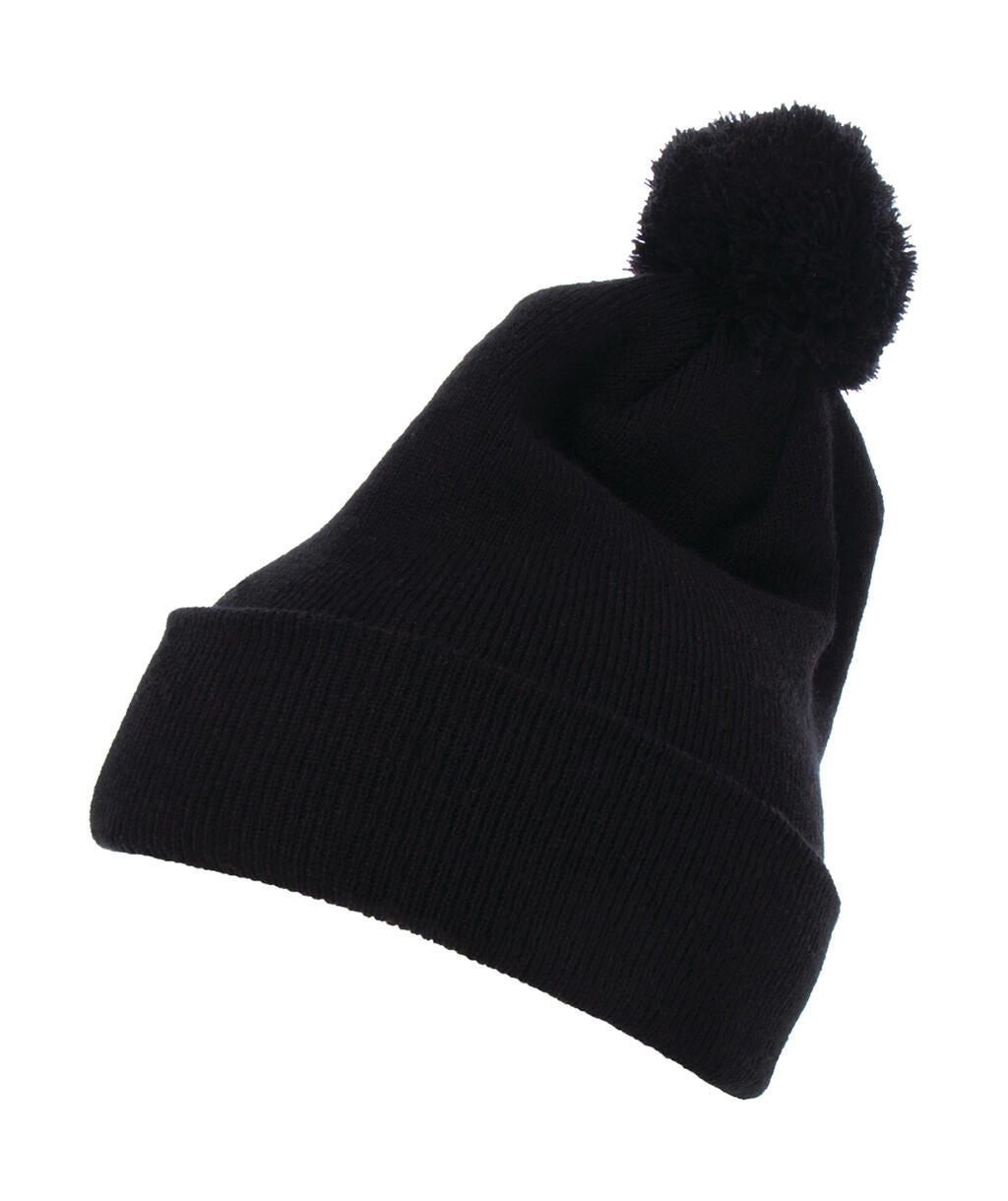 Cuffed Pom Pom Beanie