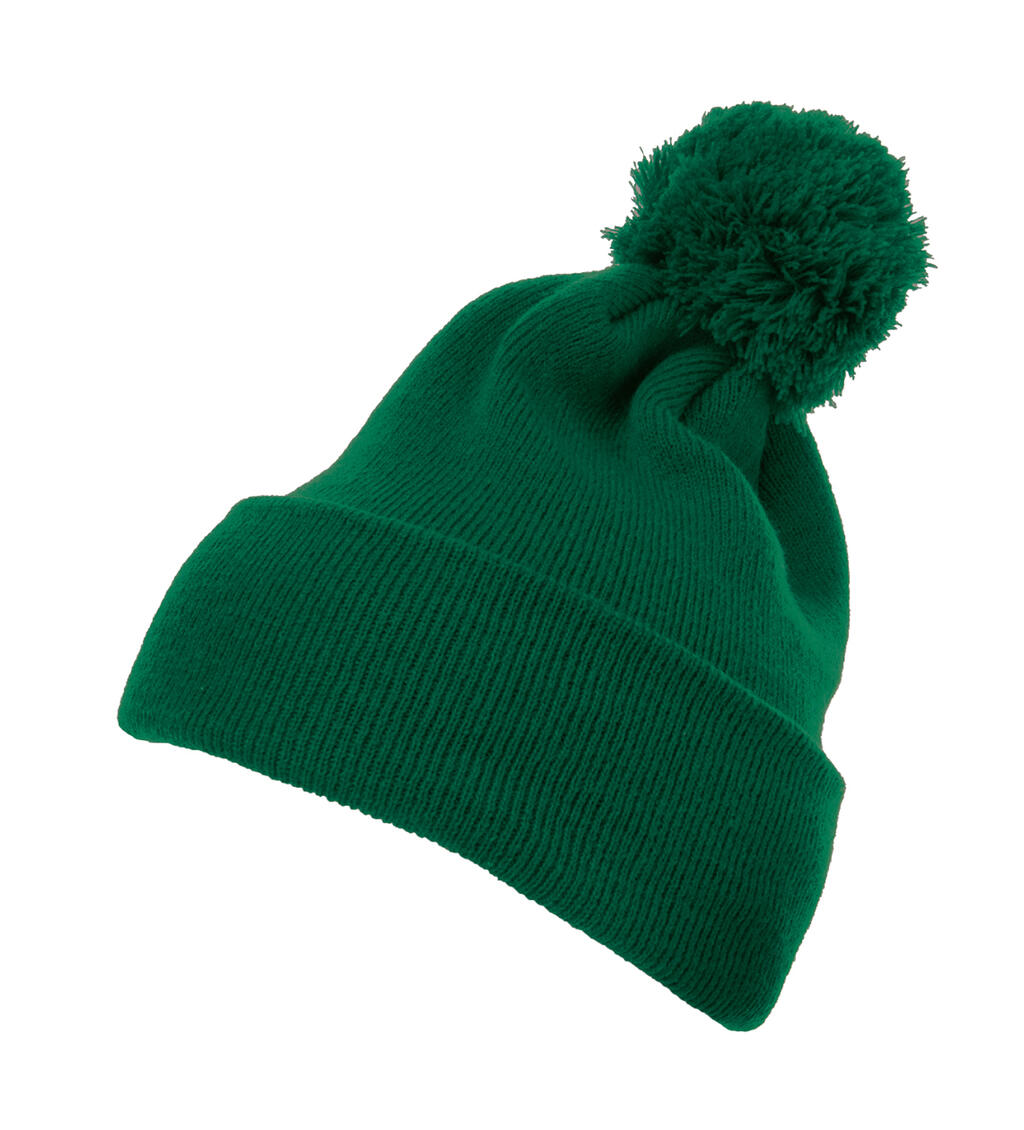 Cuffed Pom Pom Beanie