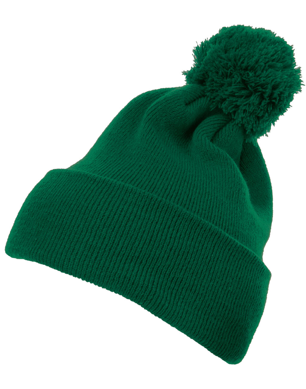 Cuffed Pom Pom Beanie