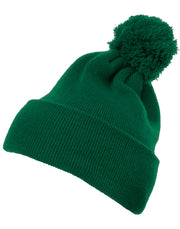 Cuffed Pom Pom Beanie