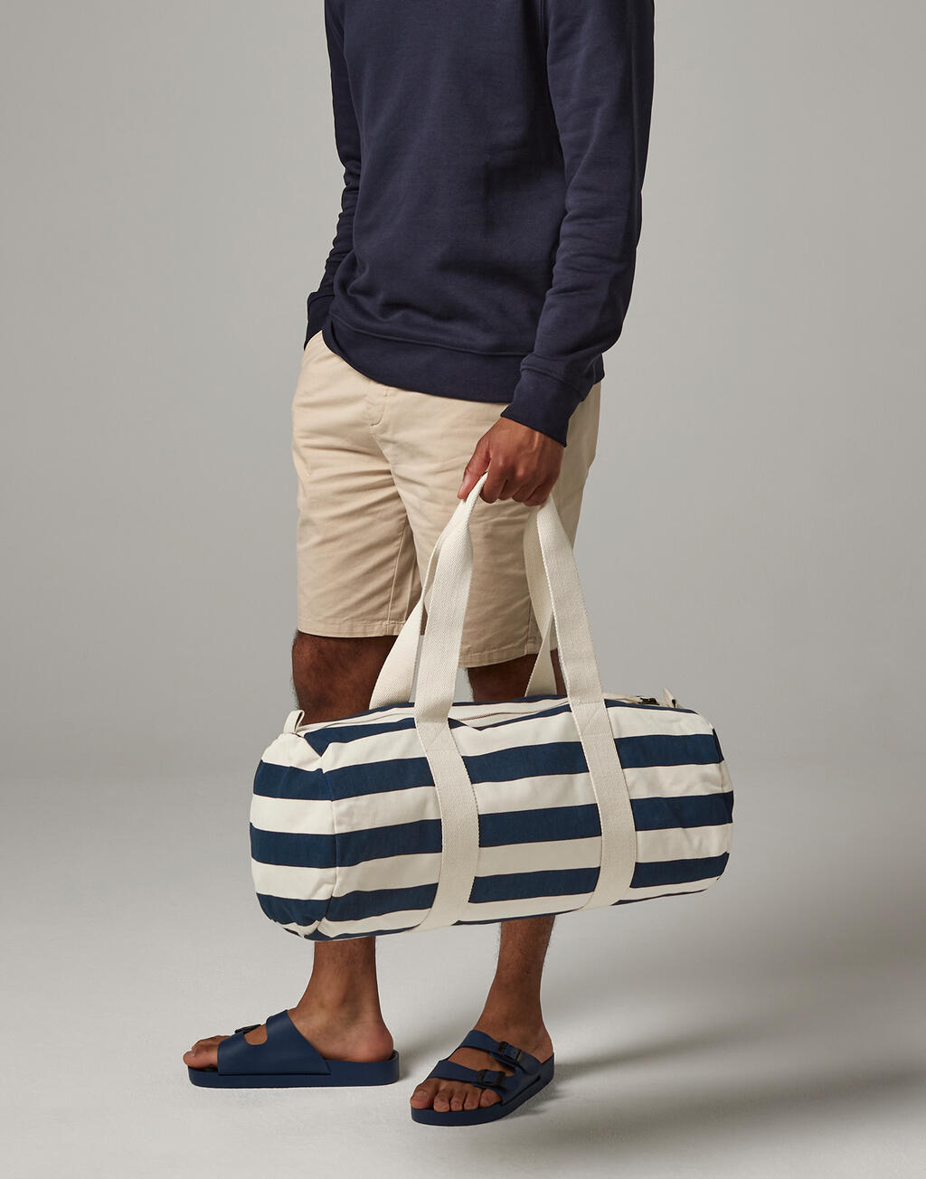 Nautical Barrel Bag