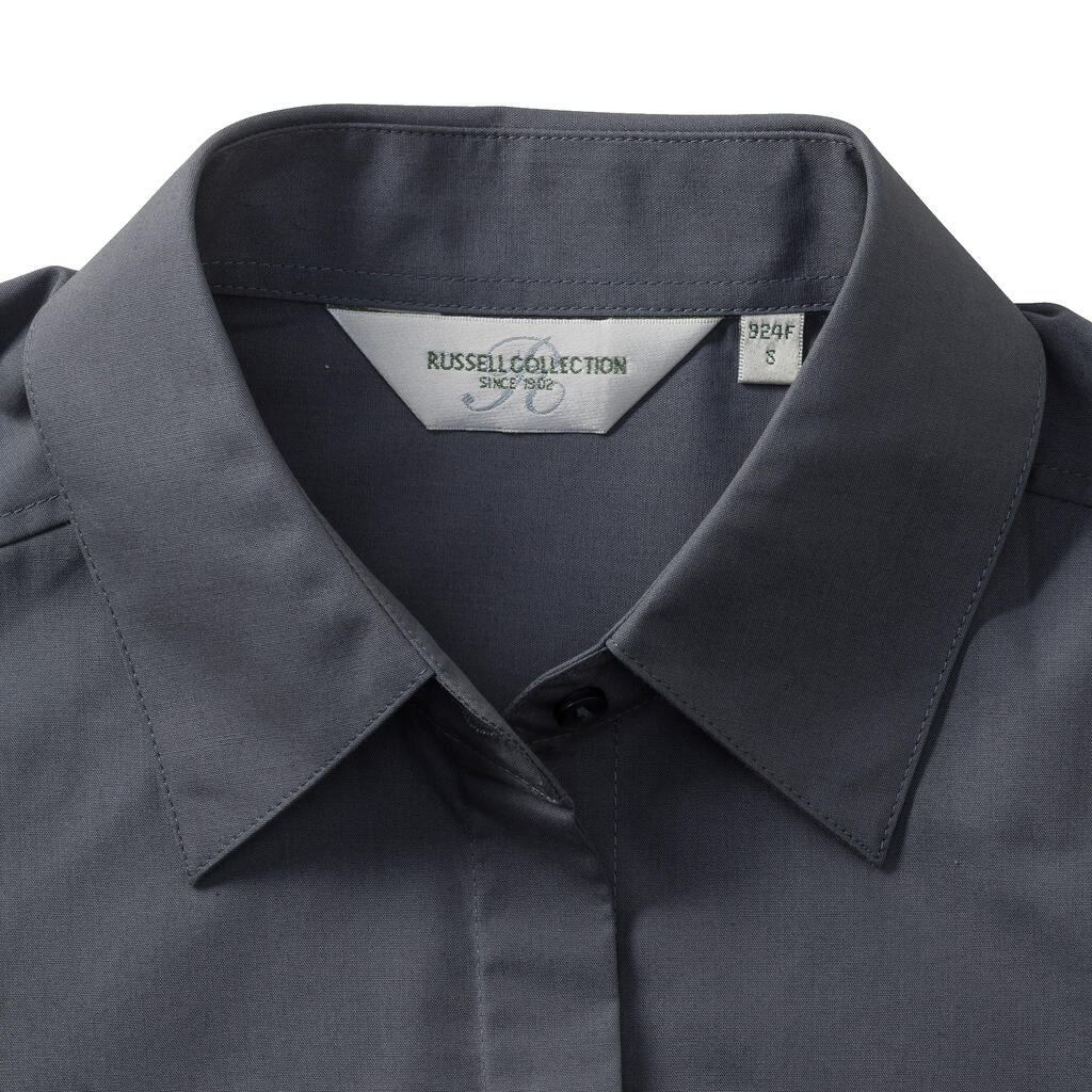 Fitted Poplin Shirt