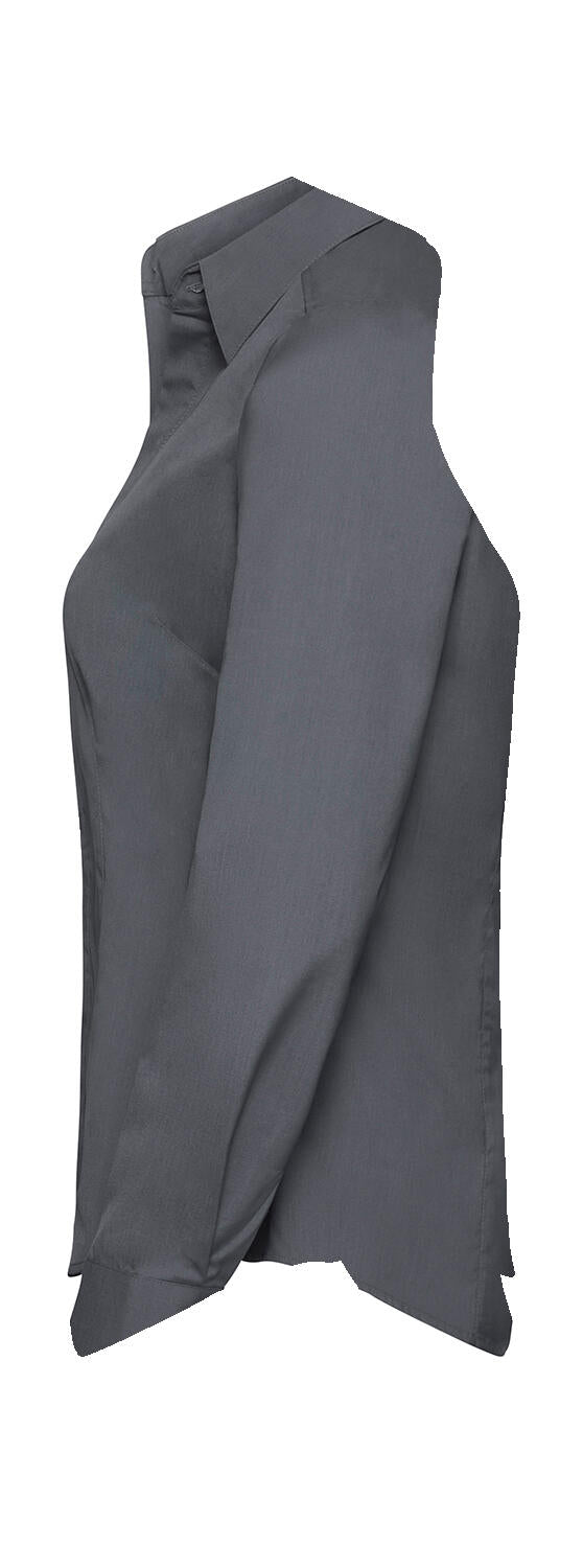 Fitted Poplin Shirt