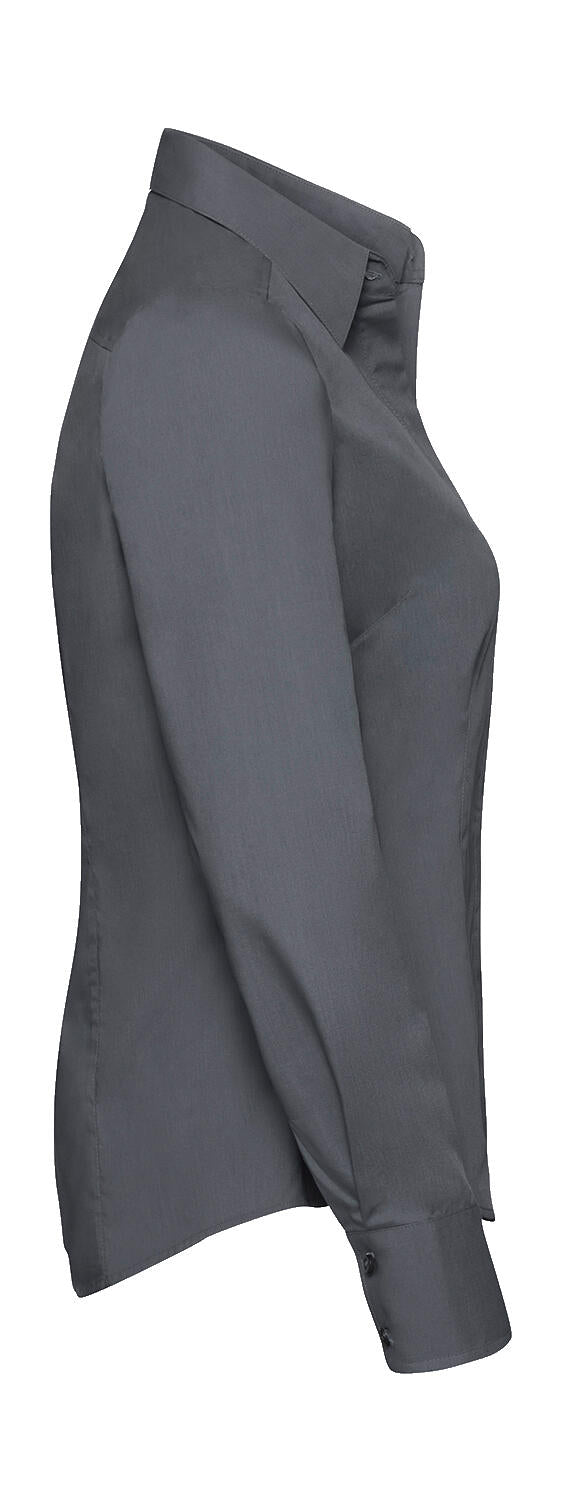 Fitted Poplin Shirt