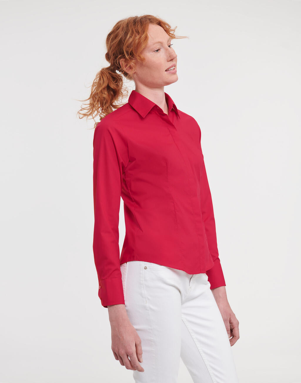 Fitted Poplin Shirt