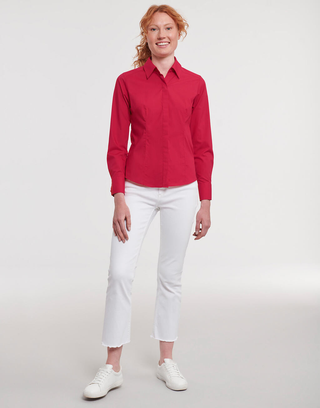 Fitted Poplin Shirt