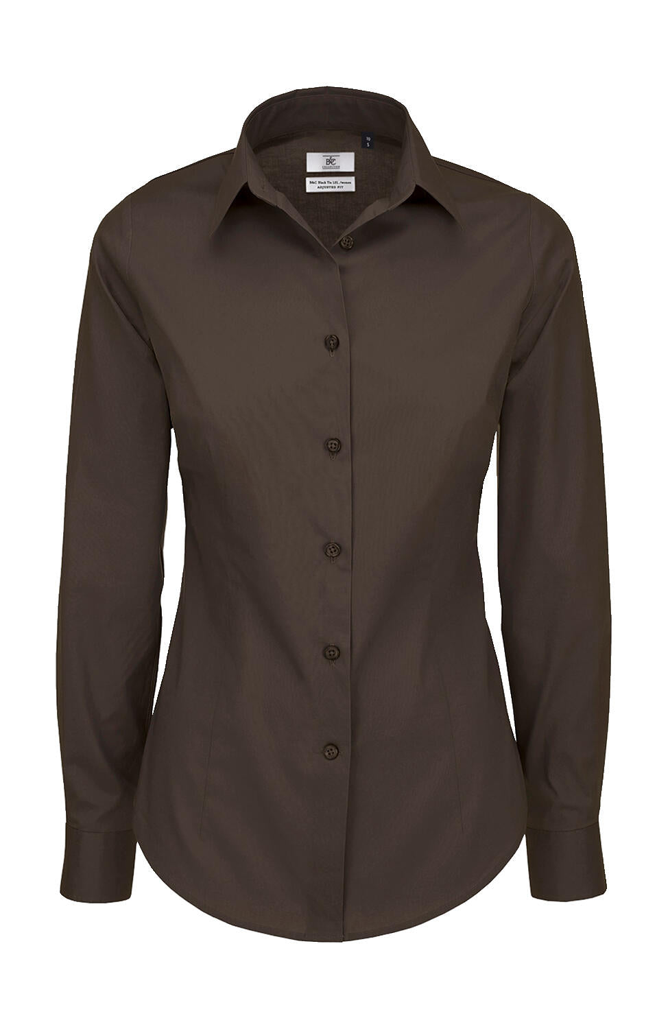 Black Tie Poplin Shirt